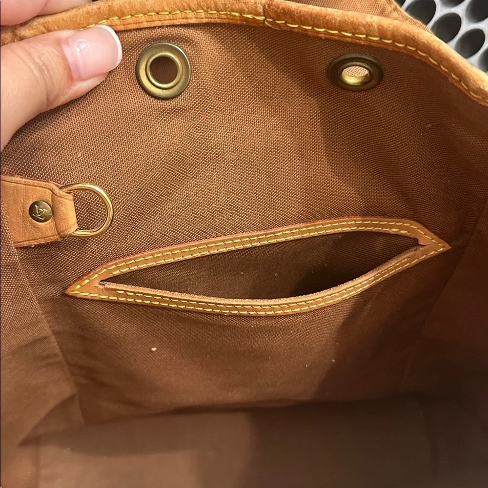 Louis Vuitton backpack montsouris mm LV monogram bag vintage designer backpack - Picture 6 of 17